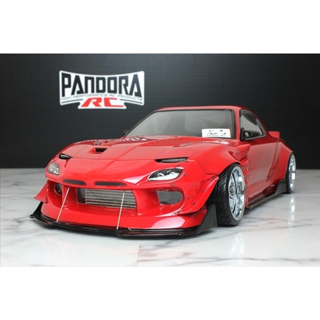 タミヤ マツダ RX-7 FD3S ボディ パール ダークブルー メタリック