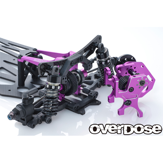 Overdose GALM RDX アルミワンピース アクスルシャフト 4ミリ