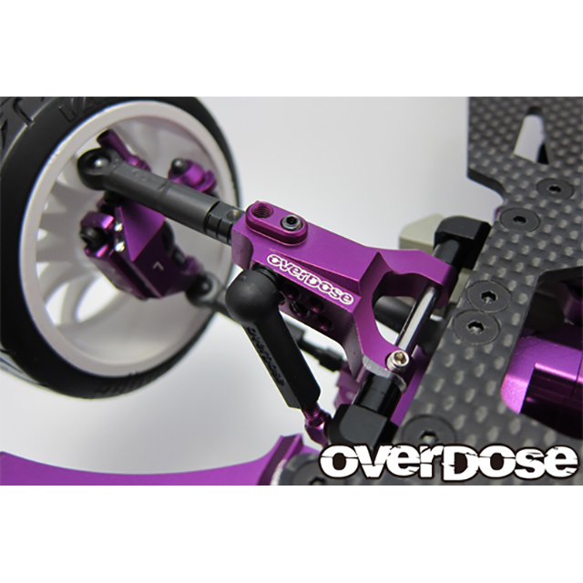 未開封品》OVERDOSE\nアジャスタブルアルミフロントサスアームOVE